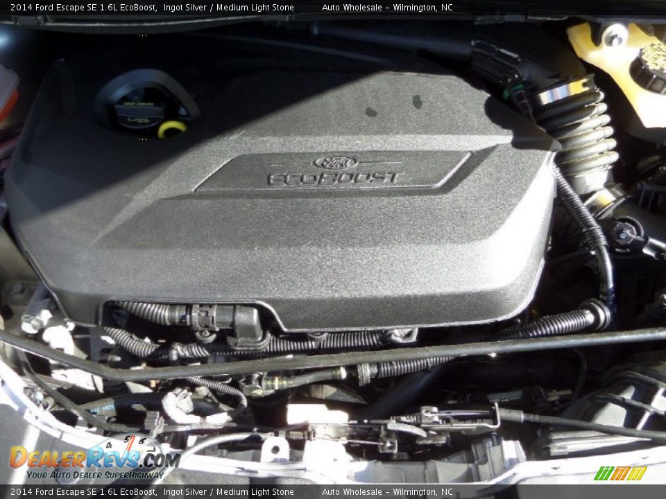 2014 Ford Escape SE 1.6L EcoBoost Ingot Silver / Medium Light Stone Photo #6
