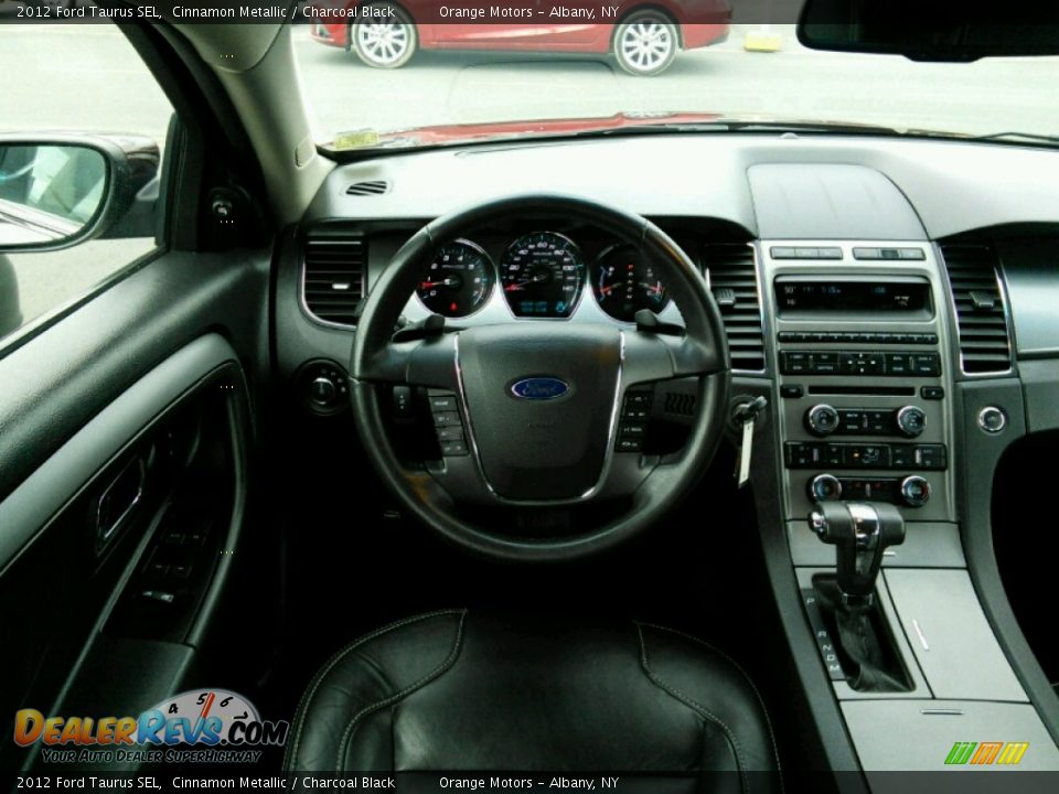 2012 Ford Taurus SEL Cinnamon Metallic / Charcoal Black Photo #14