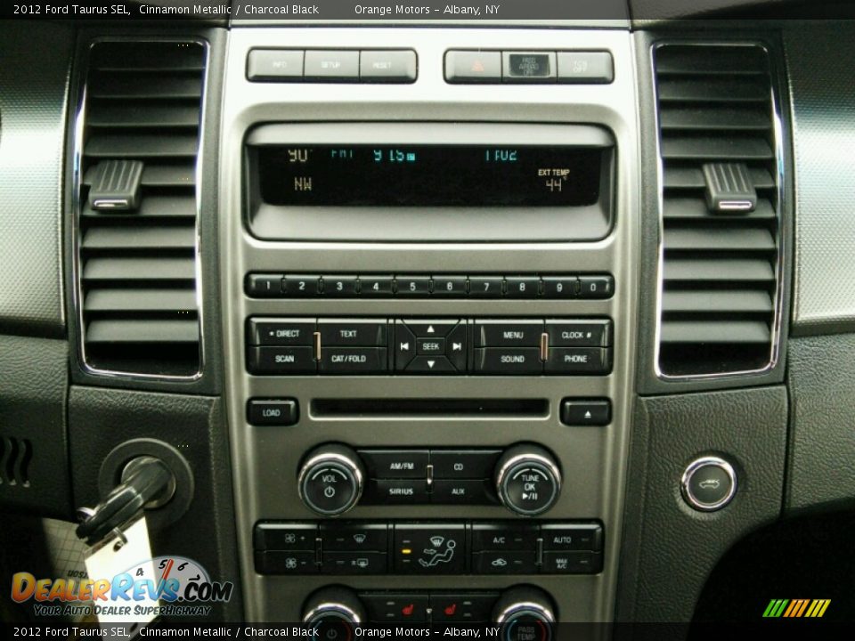 2012 Ford Taurus SEL Cinnamon Metallic / Charcoal Black Photo #16