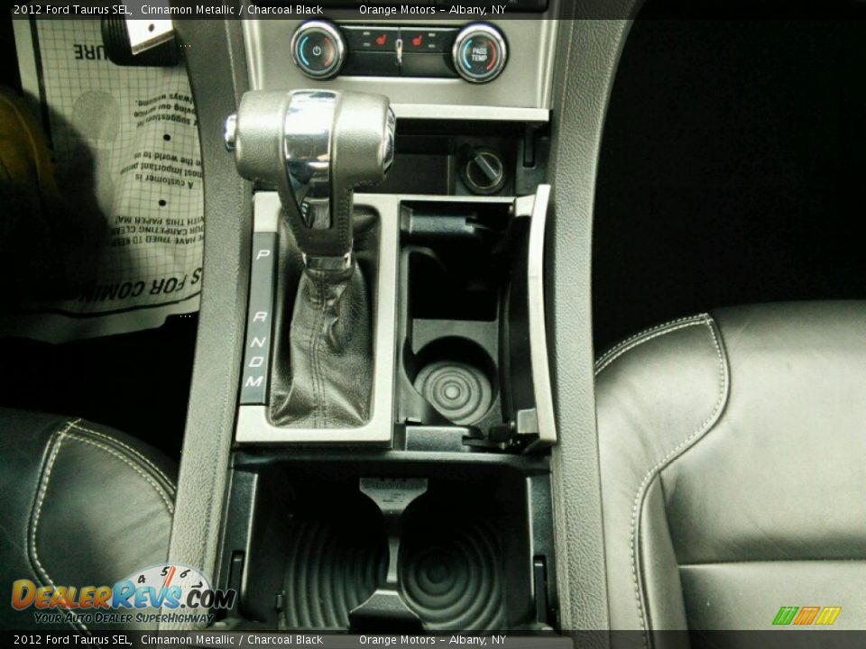 2012 Ford Taurus SEL Cinnamon Metallic / Charcoal Black Photo #18