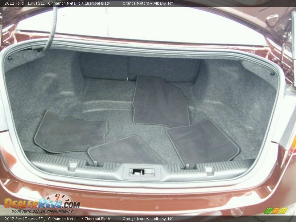 2012 Ford Taurus SEL Cinnamon Metallic / Charcoal Black Photo #24
