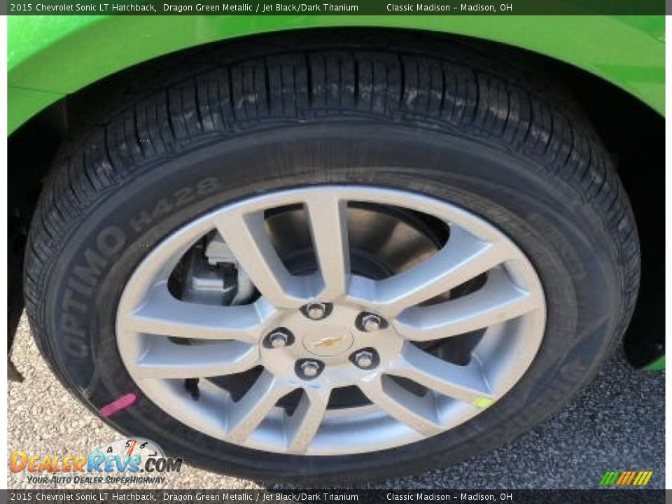 2015 Chevrolet Sonic LT Hatchback Wheel Photo #3