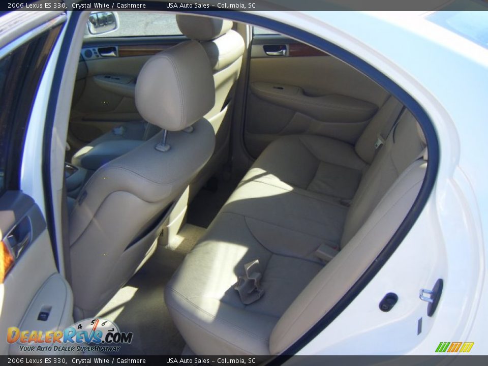 2006 Lexus ES 330 Crystal White / Cashmere Photo #15