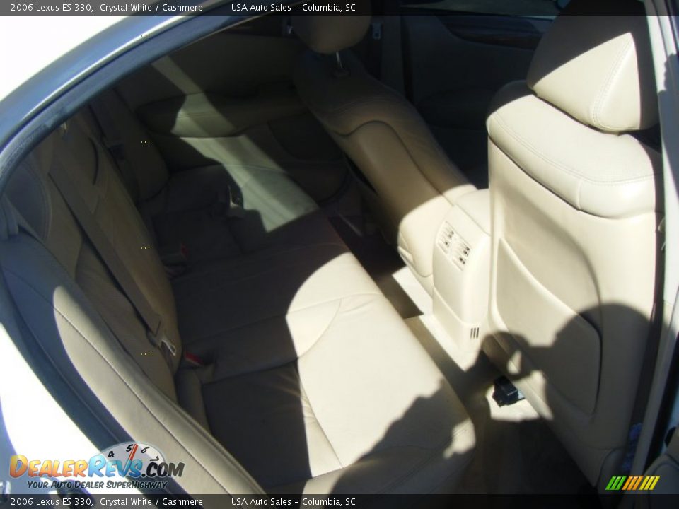 2006 Lexus ES 330 Crystal White / Cashmere Photo #17
