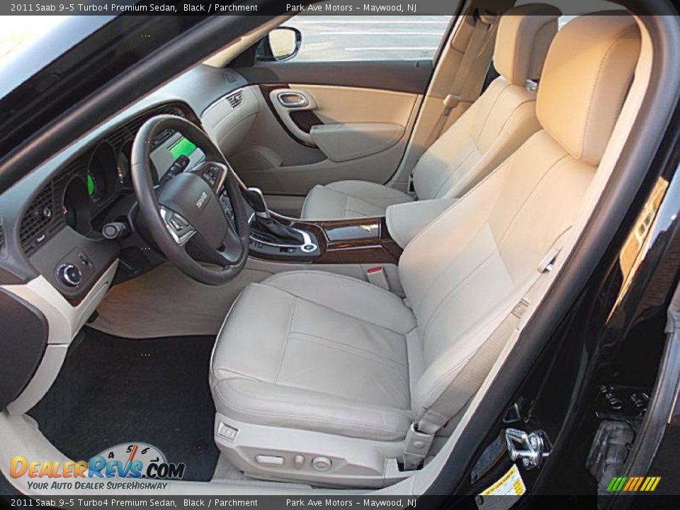Parchment Interior - 2011 Saab 9-5 Turbo4 Premium Sedan Photo #12