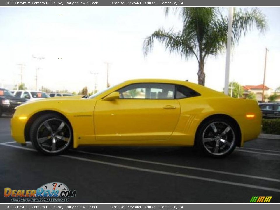 2010 Chevrolet Camaro LT Coupe Rally Yellow / Black Photo #2