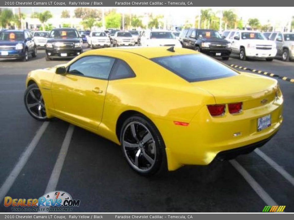 2010 Chevrolet Camaro LT Coupe Rally Yellow / Black Photo #3