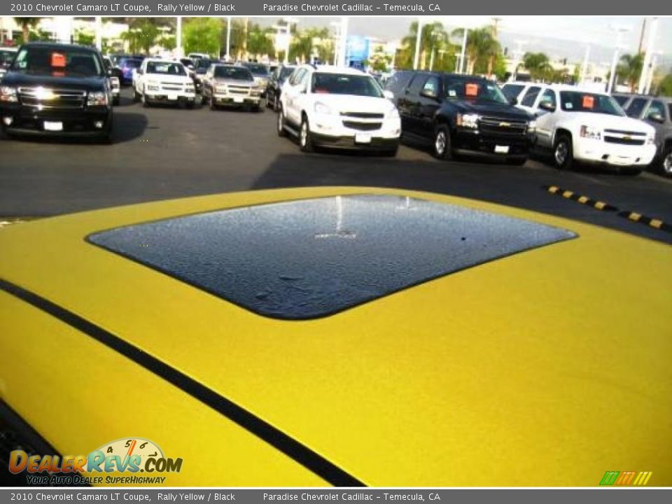 2010 Chevrolet Camaro LT Coupe Rally Yellow / Black Photo #11