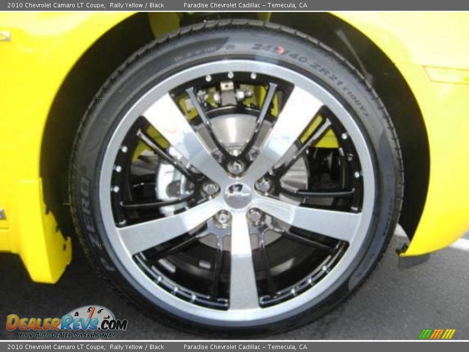 2010 Chevrolet Camaro LT Coupe Rally Yellow / Black Photo #16