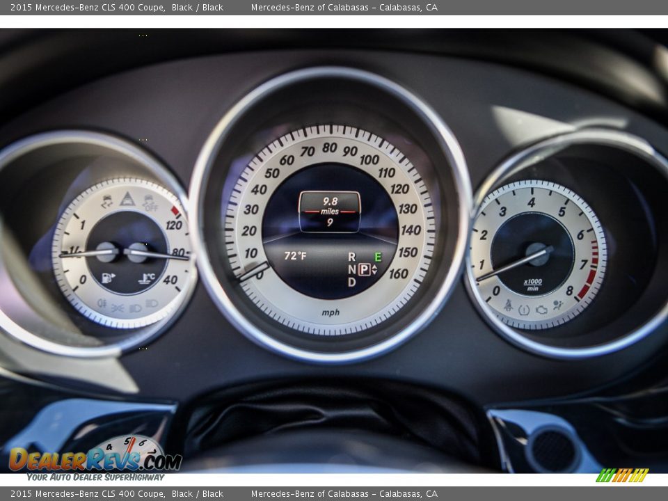 2015 Mercedes-Benz CLS 400 Coupe Gauges Photo #6