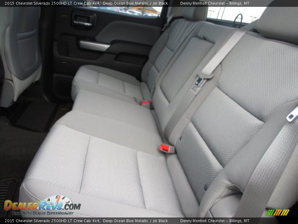 2015 Chevrolet Silverado 2500HD LT Crew Cab 4x4 Deep Ocean Blue Metallic / Jet Black Photo #9