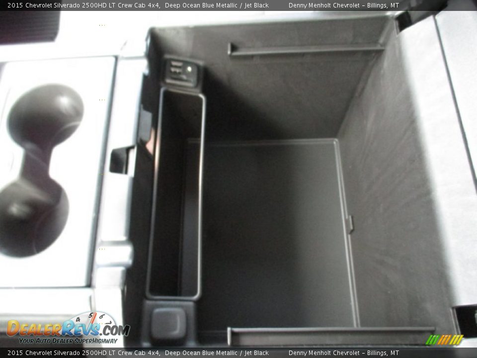 2015 Chevrolet Silverado 2500HD LT Crew Cab 4x4 Deep Ocean Blue Metallic / Jet Black Photo #15