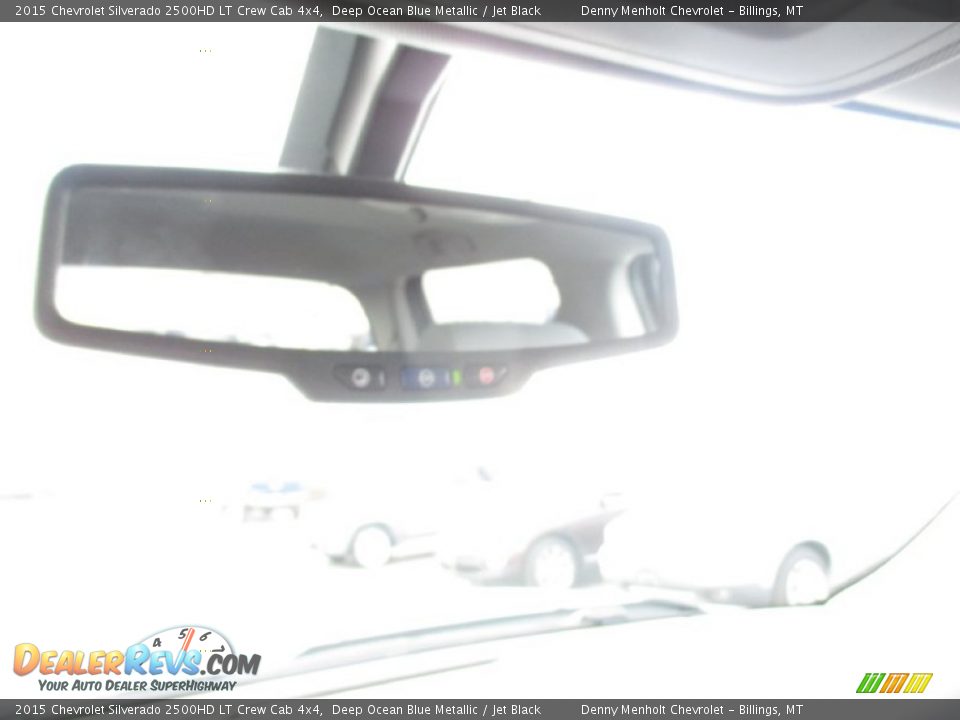2015 Chevrolet Silverado 2500HD LT Crew Cab 4x4 Deep Ocean Blue Metallic / Jet Black Photo #18