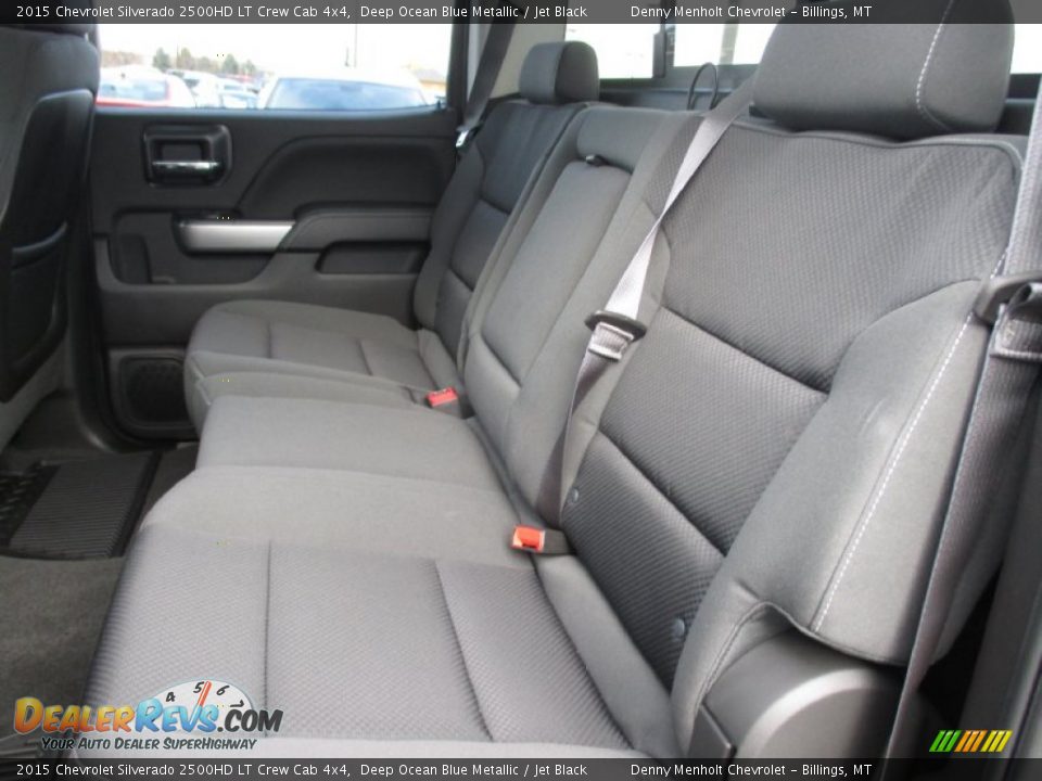 2015 Chevrolet Silverado 2500HD LT Crew Cab 4x4 Deep Ocean Blue Metallic / Jet Black Photo #9