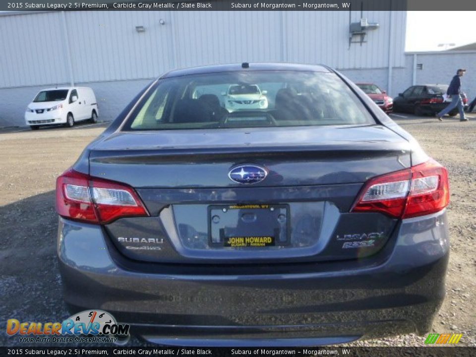 2015 Subaru Legacy 2.5i Premium Carbide Gray Metallic / Slate Black Photo #4