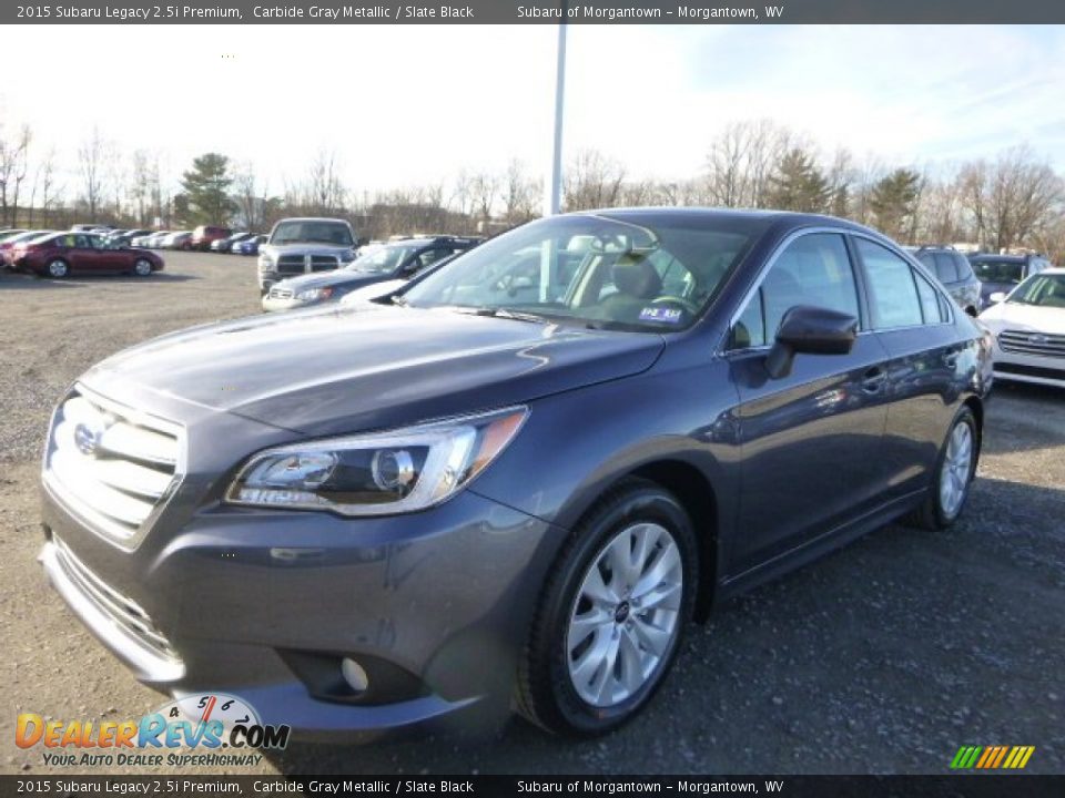 2015 Subaru Legacy 2.5i Premium Carbide Gray Metallic / Slate Black Photo #5
