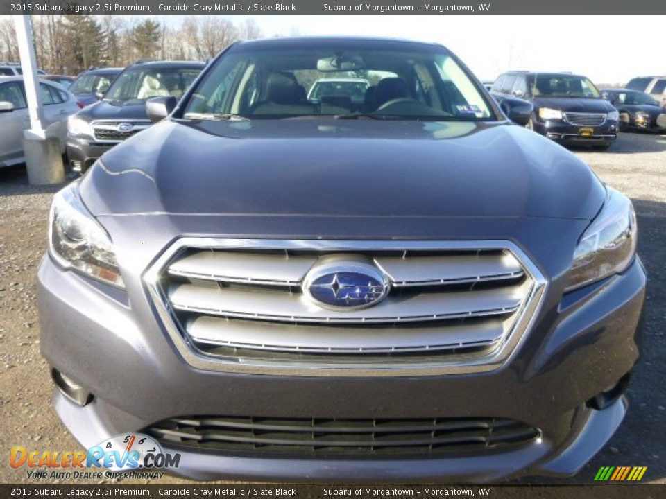 2015 Subaru Legacy 2.5i Premium Carbide Gray Metallic / Slate Black Photo #6