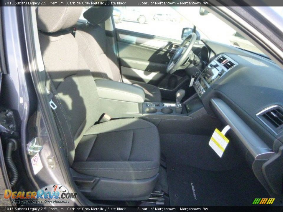 2015 Subaru Legacy 2.5i Premium Carbide Gray Metallic / Slate Black Photo #8