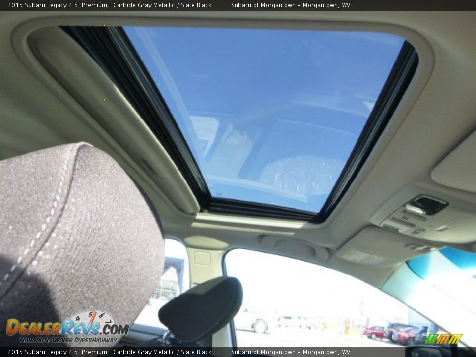 2015 Subaru Legacy 2.5i Premium Carbide Gray Metallic / Slate Black Photo #10
