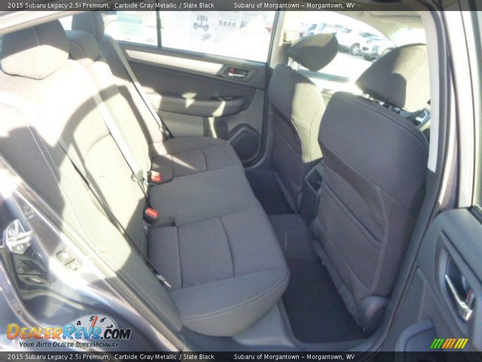 2015 Subaru Legacy 2.5i Premium Carbide Gray Metallic / Slate Black Photo #11