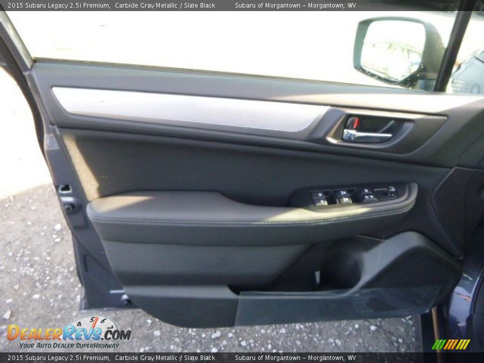 2015 Subaru Legacy 2.5i Premium Carbide Gray Metallic / Slate Black Photo #14