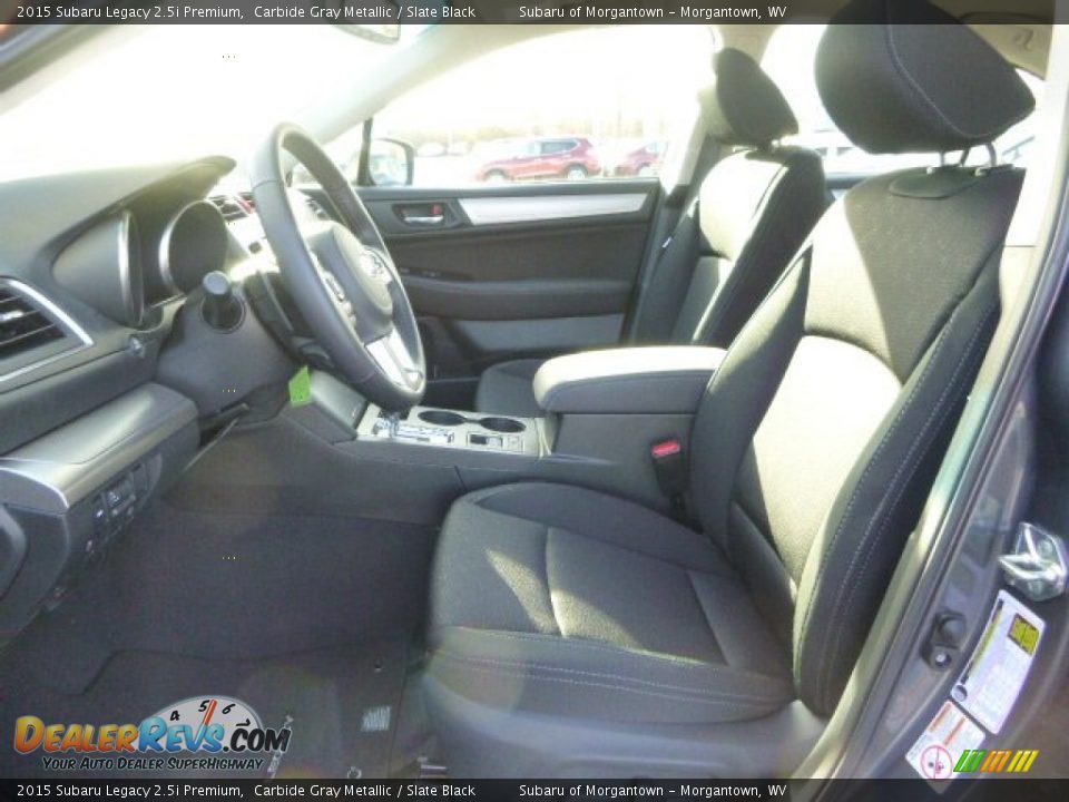 2015 Subaru Legacy 2.5i Premium Carbide Gray Metallic / Slate Black Photo #15