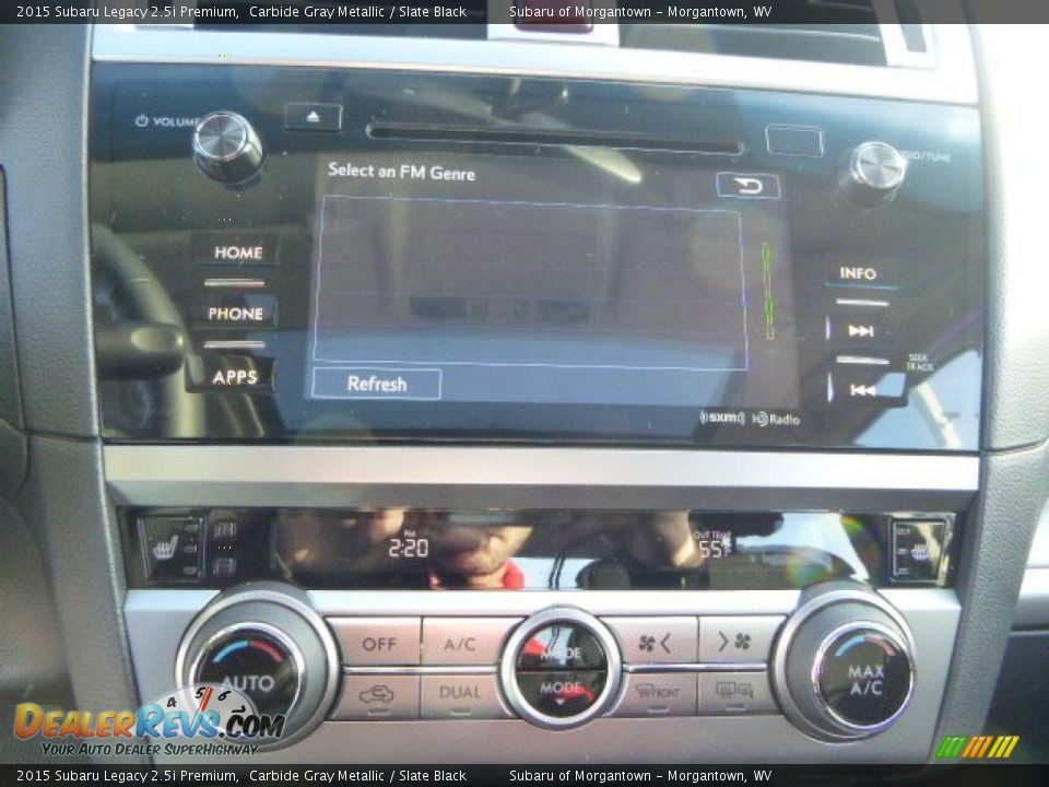 2015 Subaru Legacy 2.5i Premium Carbide Gray Metallic / Slate Black Photo #19