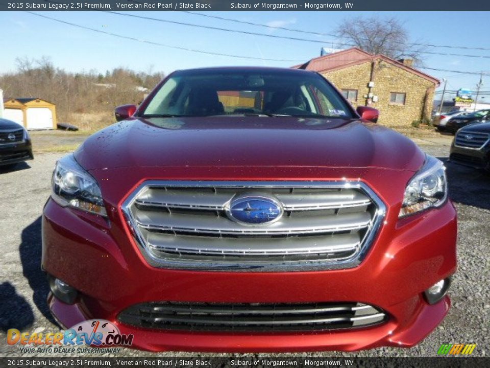 2015 Subaru Legacy 2.5i Premium Venetian Red Pearl / Slate Black Photo #2