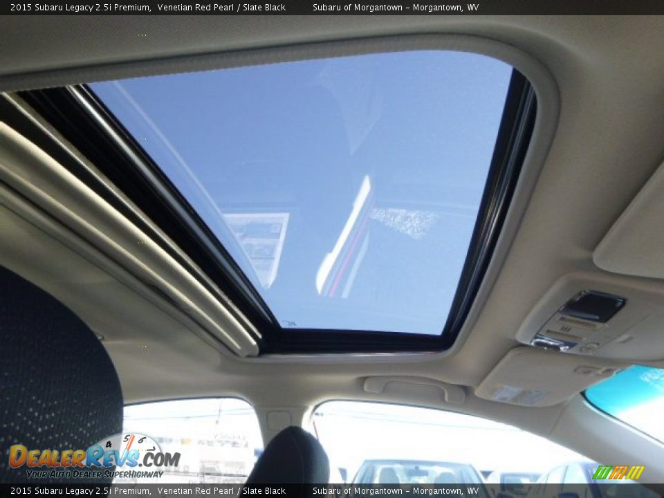 2015 Subaru Legacy 2.5i Premium Venetian Red Pearl / Slate Black Photo #10