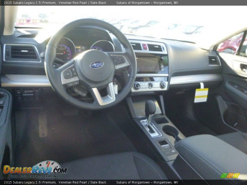 2015 Subaru Legacy 2.5i Premium Venetian Red Pearl / Slate Black Photo #13