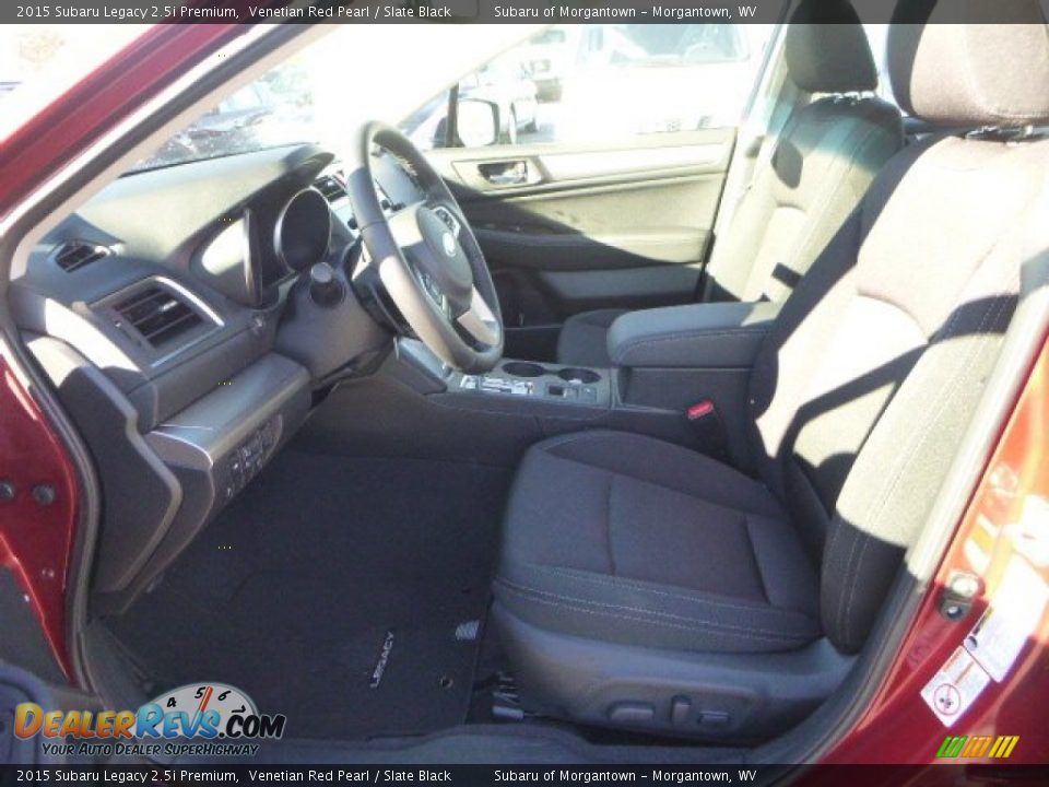 2015 Subaru Legacy 2.5i Premium Venetian Red Pearl / Slate Black Photo #14