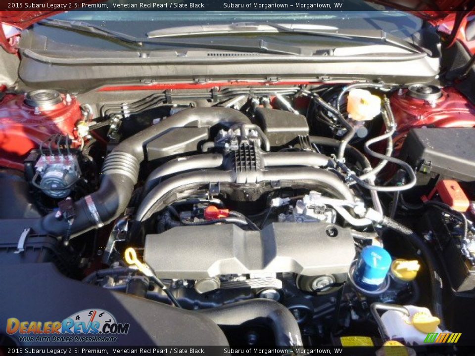 2015 Subaru Legacy 2.5i Premium Venetian Red Pearl / Slate Black Photo #17