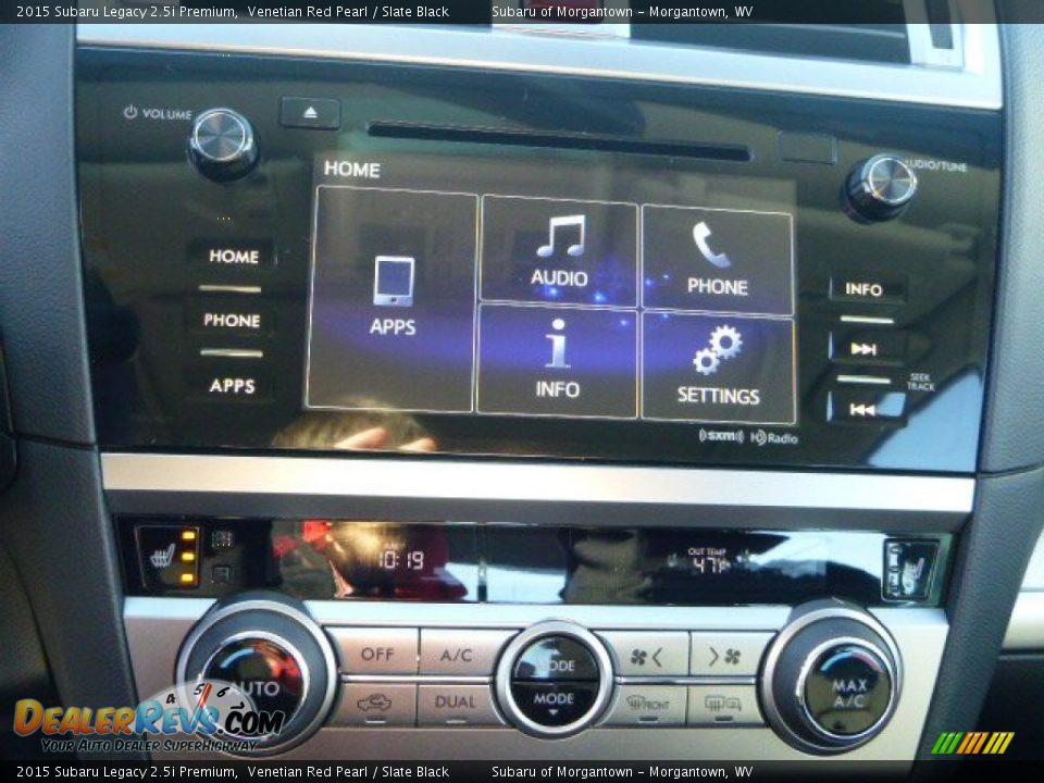2015 Subaru Legacy 2.5i Premium Venetian Red Pearl / Slate Black Photo #19