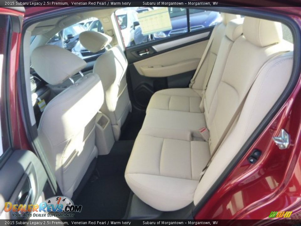 2015 Subaru Legacy 2.5i Premium Venetian Red Pearl / Warm Ivory Photo #12