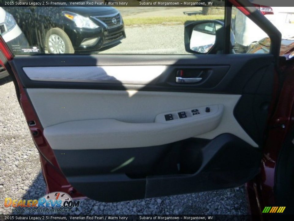 2015 Subaru Legacy 2.5i Premium Venetian Red Pearl / Warm Ivory Photo #15