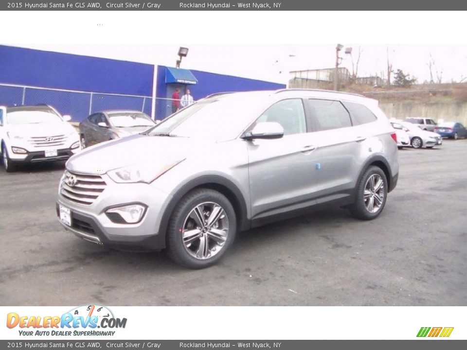 2015 Hyundai Santa Fe GLS AWD Circuit Silver / Gray Photo #1
