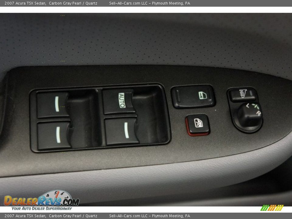 2007 Acura TSX Sedan Carbon Gray Pearl / Quartz Photo #13