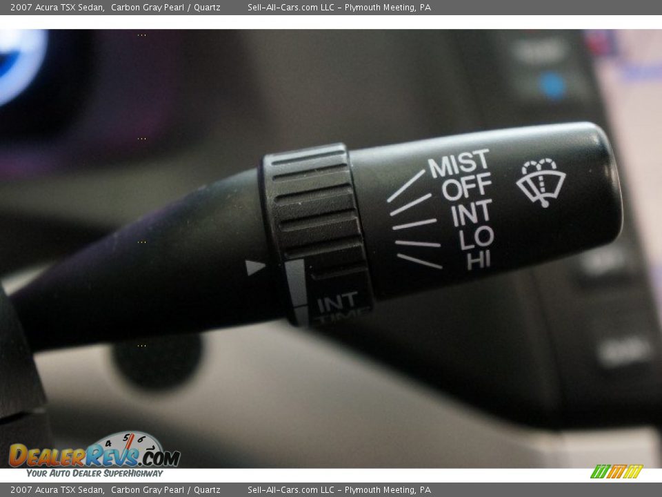 2007 Acura TSX Sedan Carbon Gray Pearl / Quartz Photo #25