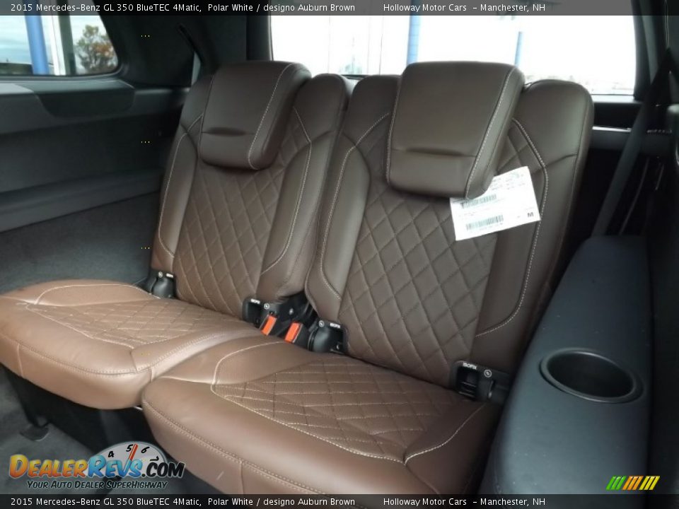 Rear Seat of 2015 Mercedes-Benz GL 350 BlueTEC 4Matic Photo #7