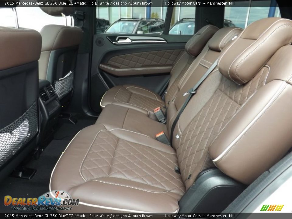 Rear Seat of 2015 Mercedes-Benz GL 350 BlueTEC 4Matic Photo #9