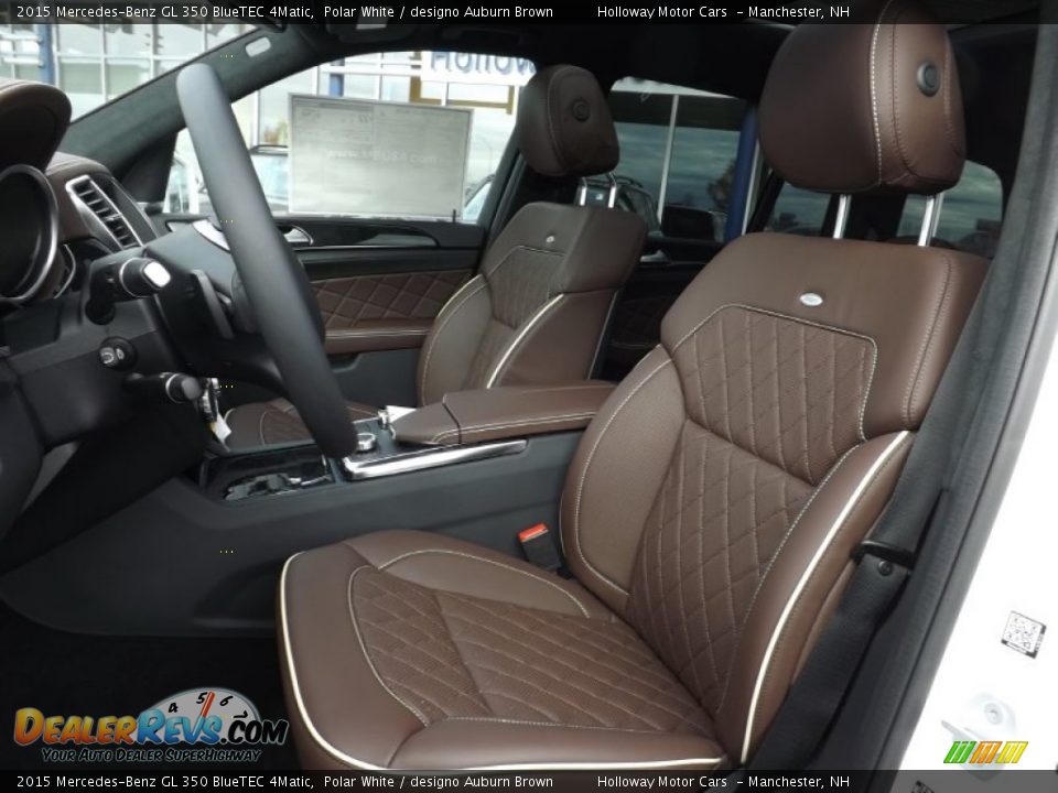 designo Auburn Brown Interior - 2015 Mercedes-Benz GL 350 BlueTEC 4Matic Photo #12