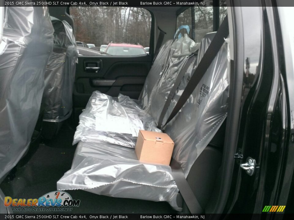 2015 GMC Sierra 2500HD SLT Crew Cab 4x4 Onyx Black / Jet Black Photo #6