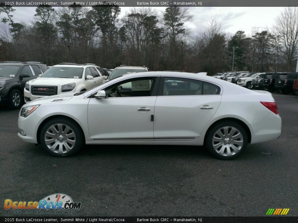 Summit White 2015 Buick LaCrosse Leather Photo #3