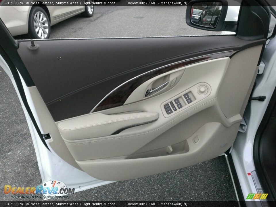 Door Panel of 2015 Buick LaCrosse Leather Photo #7