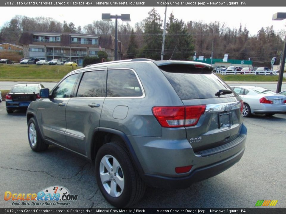 2012 Jeep Grand Cherokee Laredo X Package 4x4 Mineral Gray Metallic / Black Photo #5