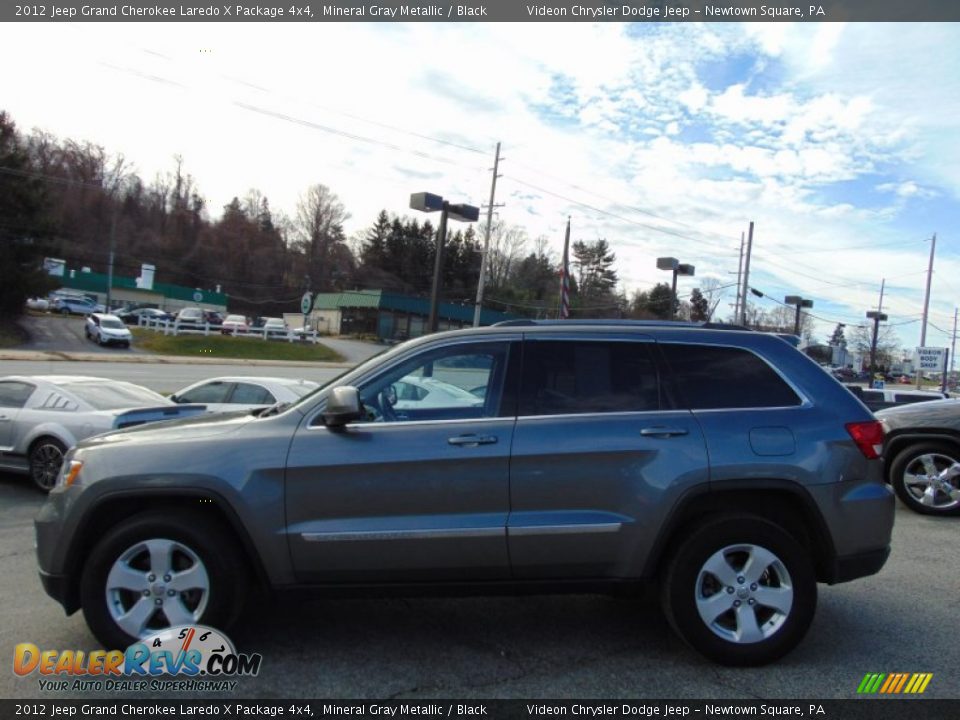 2012 Jeep Grand Cherokee Laredo X Package 4x4 Mineral Gray Metallic / Black Photo #6