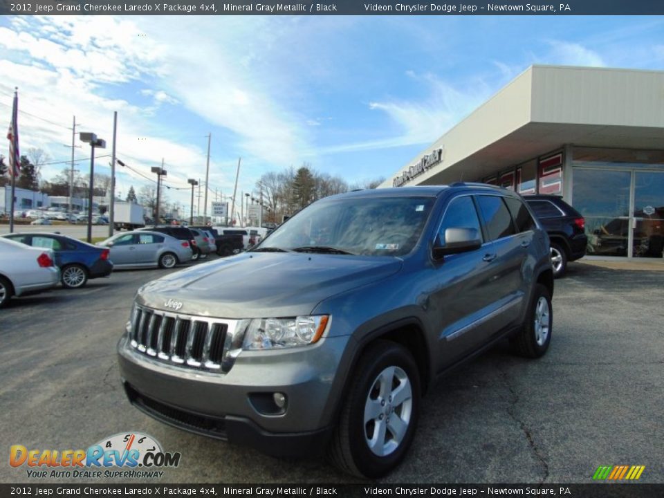 2012 Jeep Grand Cherokee Laredo X Package 4x4 Mineral Gray Metallic / Black Photo #7