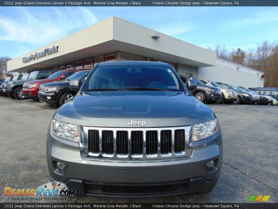2012 Jeep Grand Cherokee Laredo X Package 4x4 Mineral Gray Metallic / Black Photo #8