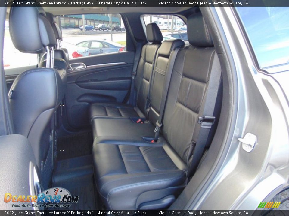 2012 Jeep Grand Cherokee Laredo X Package 4x4 Mineral Gray Metallic / Black Photo #15