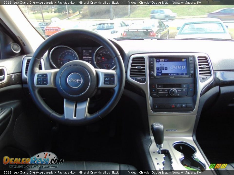 2012 Jeep Grand Cherokee Laredo X Package 4x4 Mineral Gray Metallic / Black Photo #19